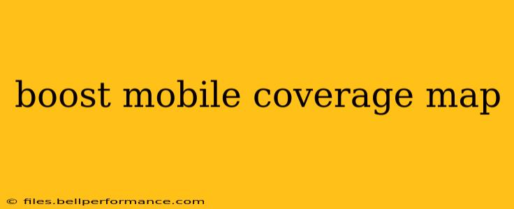 boost mobile coverage map