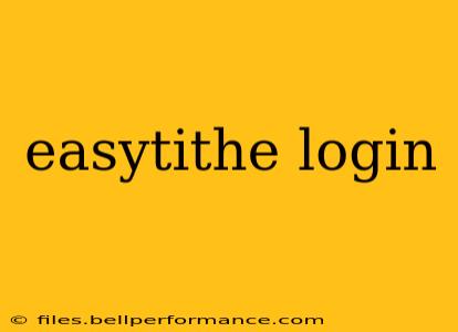 easytithe login