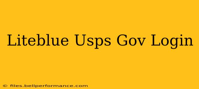 Liteblue Usps Gov Login
