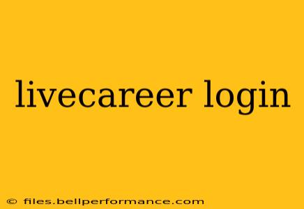 livecareer login