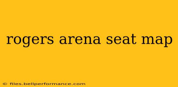 rogers arena seat map